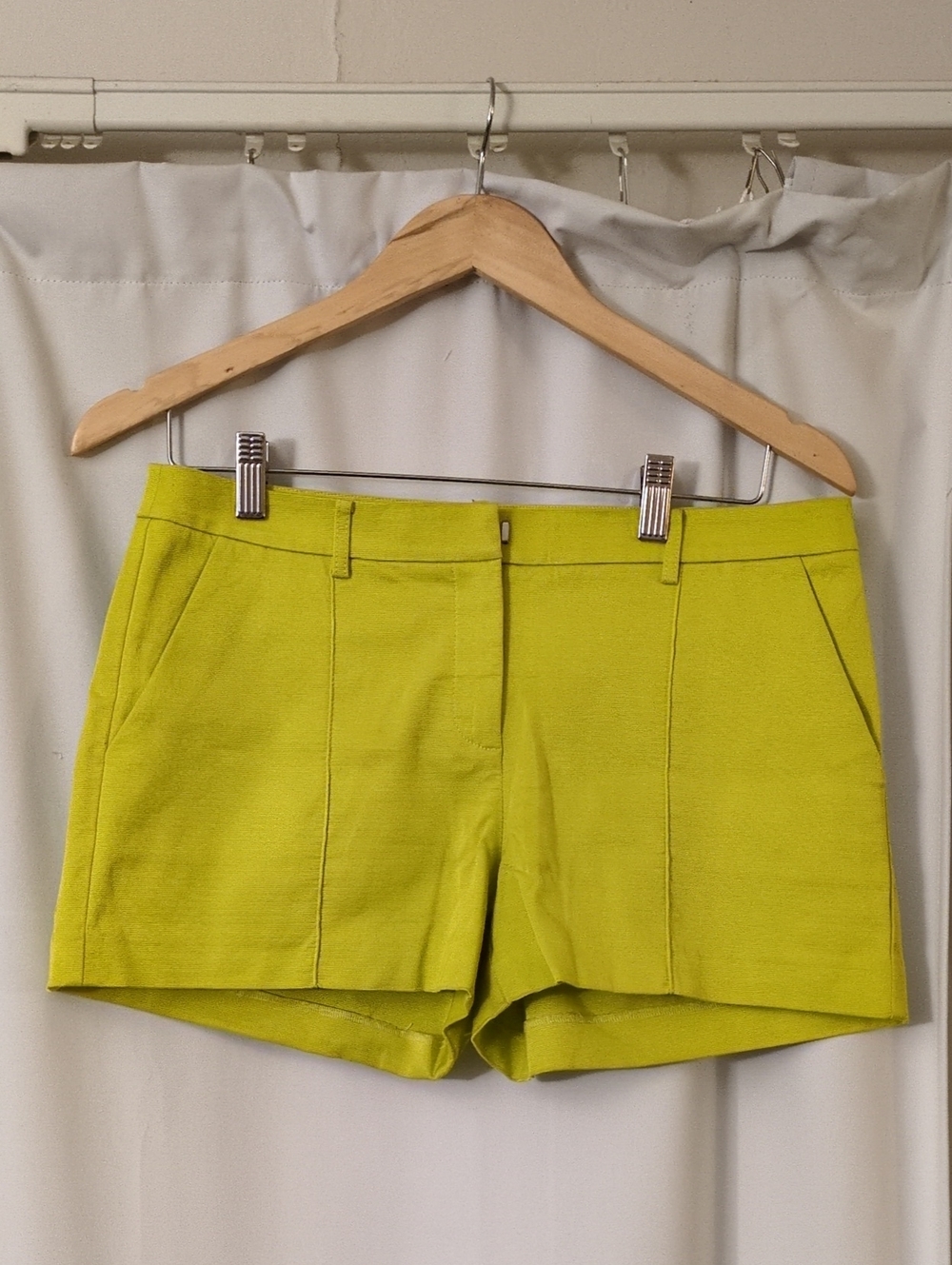 Guess by Marciano Lime Green Tailored Bermuda Shorts